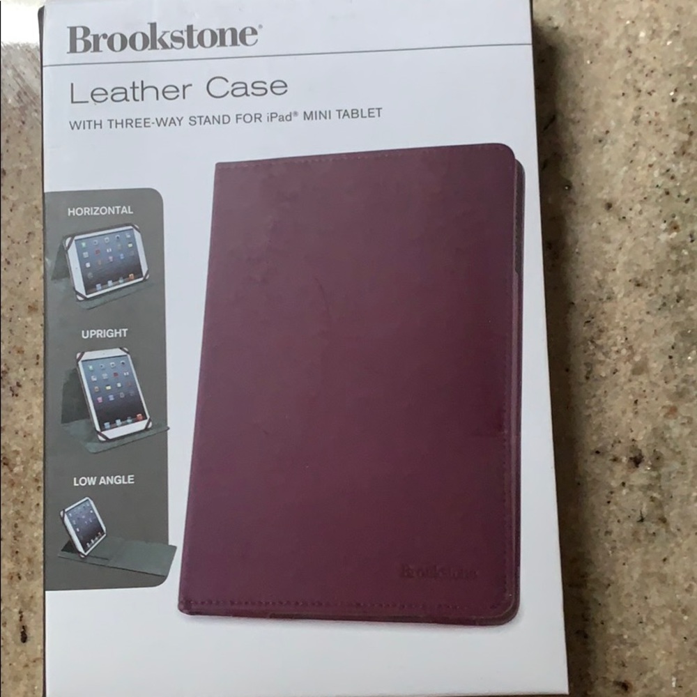 Leather case for iPad mini tablet